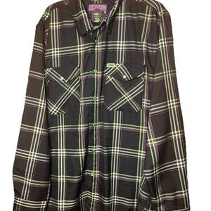 Dixxon Flannel Frankenstein Button Up